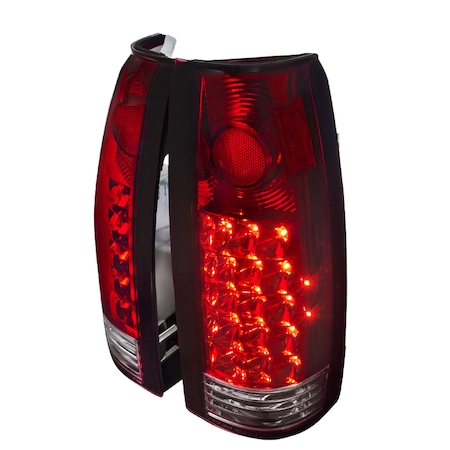 Spec-D Tuning 88-98 Chevrolet C10 LED Tail Light Red Lens LT-C1088RLED-APC